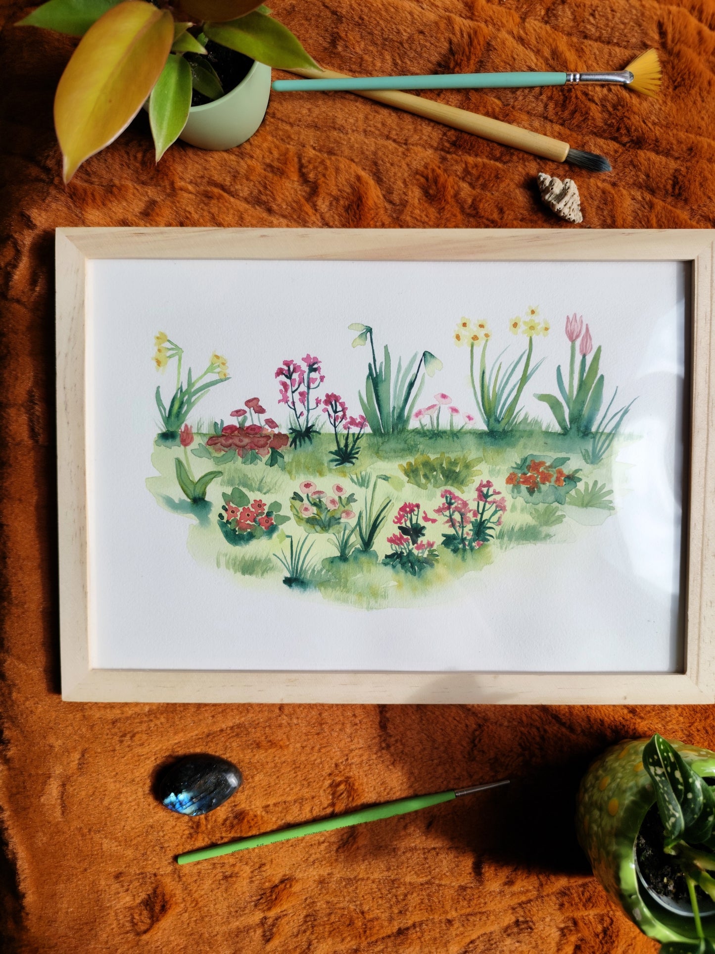 Massif de fleurs
