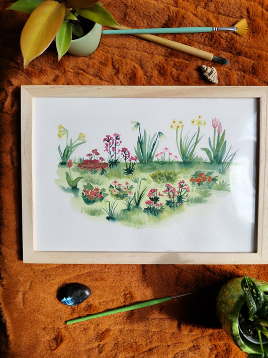 Massif de fleurs