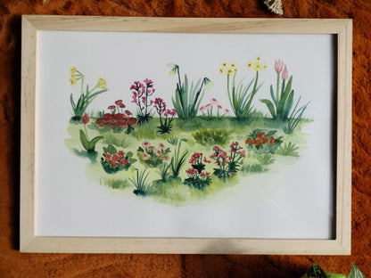 Massif de fleurs